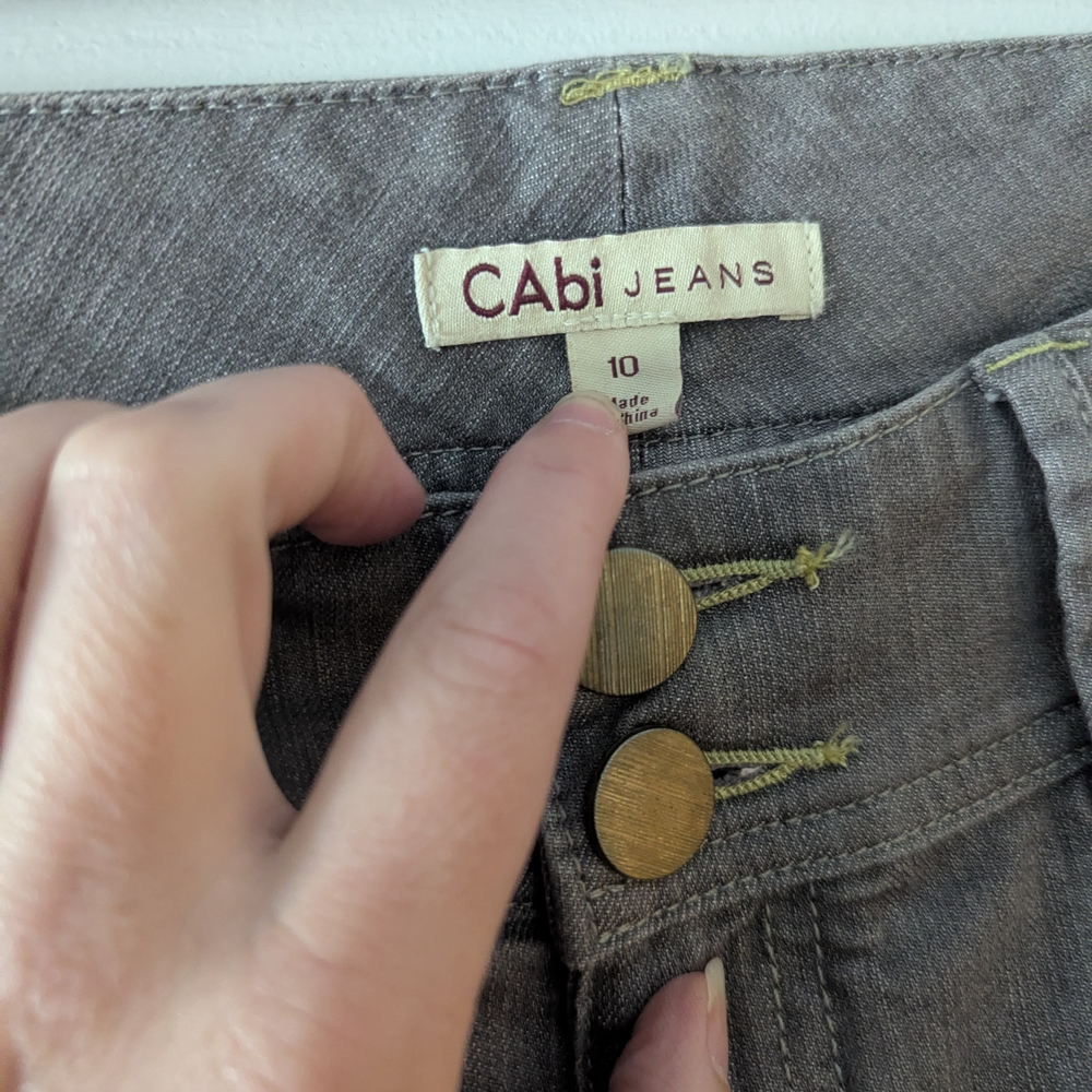 CAbi Women's Gray Jeans